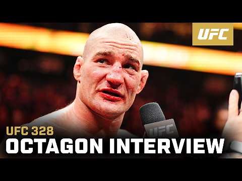 Sean Strickland Octagon Interview | UFC 328