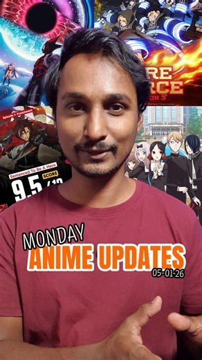 Anime professor on Instagram: "Monday anime news Date 05-01-26 #animeprofessortelugu #animetelugumemes #mondayanimenews"