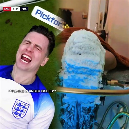 UNSEEN FOOTAGE OF ENGLAND V FRANCE! FRENCH REFEREE ALERT