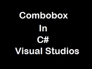 Loading values to a Combobox in C# Windows form Application