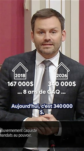 «Que l’Assemblée nationale dénonce le mauvais bilan du gouvernement caquiste pour la région du Saguenay-Lac-Saint-Jean après deux mandats au pouvoir.» C’était le libellé de notre motion qui a été débattue la semaine dernière à l’Assemblée nationale. Et c’est d’autant plus vrai en matière de logement et d'habitation : le bilan de huit années sous la CAQ au Saguenay est là aussi un échec. Quand la CAQ est arrivée au pouvoir, en 2018, le Saguenay-Lac-Saint-Jean était une région où on trouvait des l