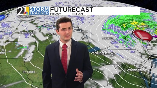 Meteorologist Gavin Sandel has your Friday night high school football forecast. 🏈 | 21 WFMJ