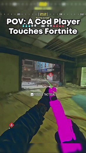 COD Player POV Reacts to Playing Fortnite