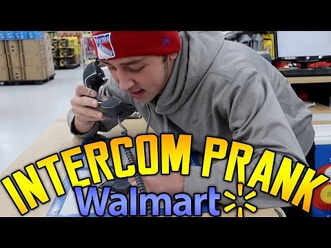 INSANE INTERCOM PRANKS IN WALMART