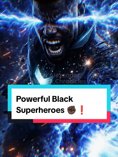 Poderosos Superhéroes Negros que Marvel y DC Ignoran