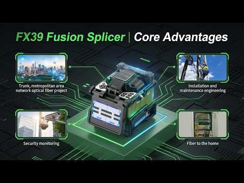 FX39 Fusion Splicer | Core Advantages
