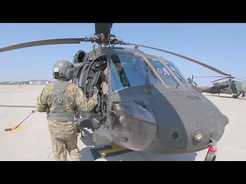 UH60L Blackhawk Engines Start and Takeoff