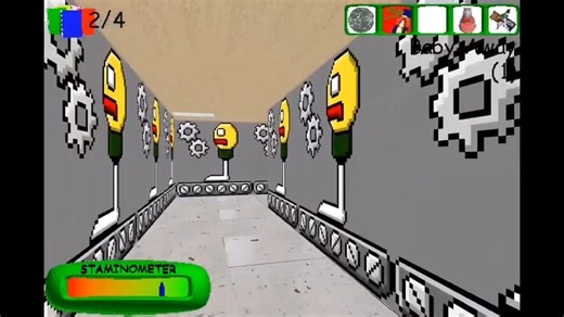 Playing Baldi's Basics Plus with all MODS!