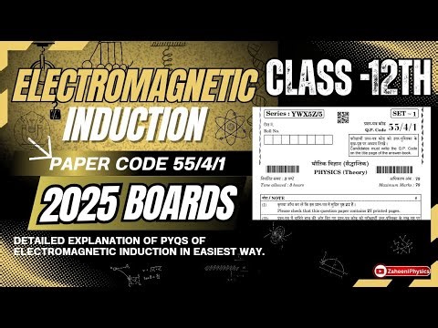 55/4/1 | 2025 CBSE | Electromagnetic Induction