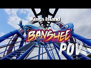 Kings Island - Official Banshee Roller Coaster POV