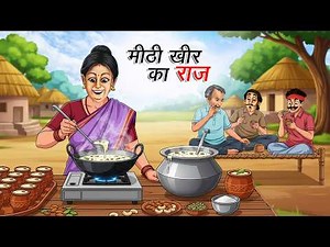 मीठी खीर का राज | Meethi Kheer Ka Raaz | Hindi Kahaniya | Animated Stories
