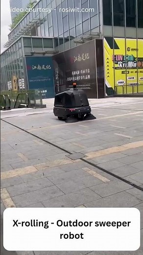 This Outdoor Sweeper Robot Is a Game-Changer for Homeowners! 🏡