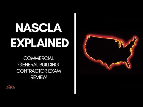 What Is NASCLA? - 3 Minute Guide to the Accredited Commercial General Building Contractor Exam!