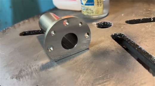 Machining vaccum harder tool steel for a less than 24 hour turn around. #Haas #Okuma #primeweld #sandvik #engineering