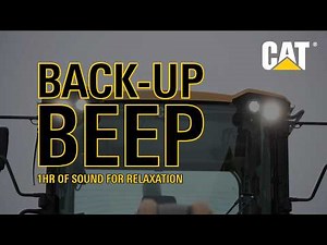 1 Hour of Back-Up Beep | Jobsite Reverse Alarm | Sleep, Focus, Relax