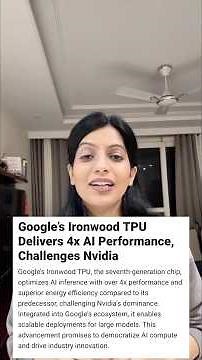 Tensor Processing Unit (TPU) explained. #artificialintelligence #ai #ytshorts #tech