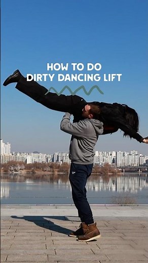 How to do PERFECT dirty dancing lift dance💃🕺
