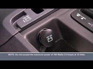 Electrical Power Outlets-Using the 12V power supply electrical plug on 2018 Jeep Grand Cherokee