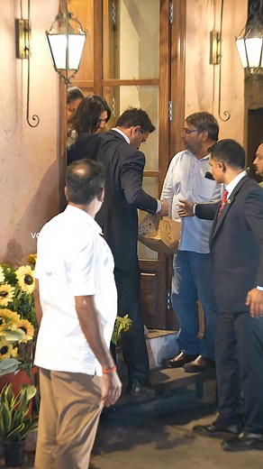 akash ambani and wifey shloka mehta roll out after an event in south mumbai | Voompla