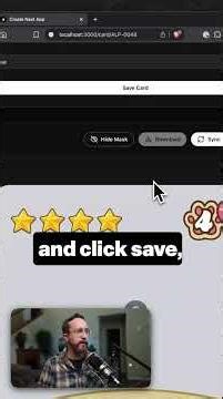 Creating a TCG card withe a custom web app