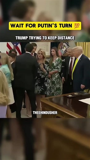 Putin Seats Her Gently While Trump Keeps Distance