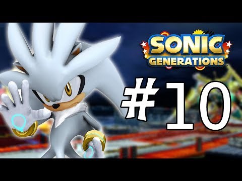 Sonic Generations 3DS Walkthrough: Silver the Hedgehog / Egg Emperor Boss Battles