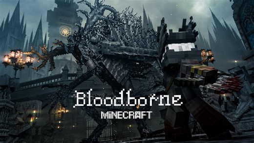 Minecraft player spends over 1800 hours to create Yharnam city from Bloodborne