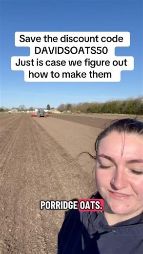 Save the discount code DAVIDSOATS50Just is case we figure out how to make them