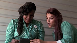 Edwina and Shana find a super rare vintage pen collection! | Storage Wars on A&E