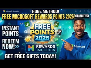 How to Get Microsoft Rewards Points FAST in 2026 (Free Microsoft Points)