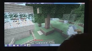 Minecraft Walk-through Chapter 17 ,with zombies and skeletons and creepers