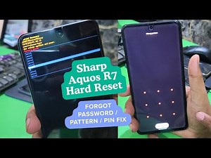 Sharp Aquos R7 Hard Reset | Forgot Password / Pattern / PIN Fix | sharp aquos r7 hard reset