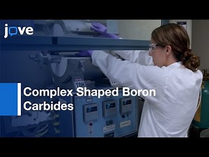 Negative Additive Manufacturing-Complex Shaped Boron Carbides l Protocol Preview
