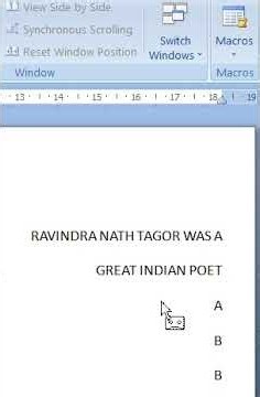 HOW TO USE MACROS IN MS WORD