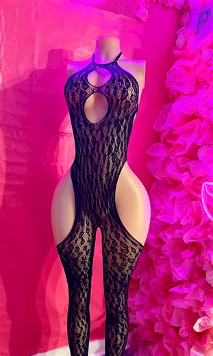 Hip Cutout Sexy Fishnet Back Out Bodysuit| One Size | Exotic Dance Wear - Etsy