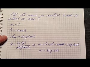 Numărul de moli - Problemă rezolvată
