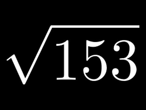 How to Simplify the Square Root of 153: sqrt(153)