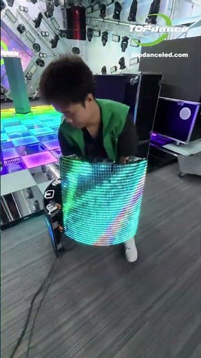 Outdoor Flexible Transparent LED Screen | 65% Transparency#LargestLEDDisplay#LargeScreenDisplay