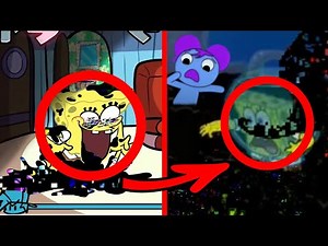 References in FNF X Pibby | Corrupted Spongebob VS Pibby #2 | Come and Learn with Pibby