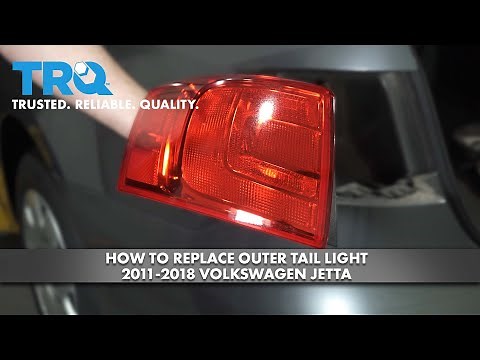 How to Replace Outer Tail Light 2011-2018 Volkswagen Jetta