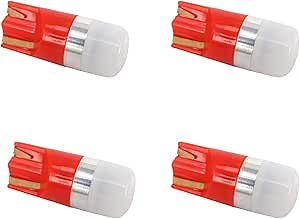 WLJH Bright Red LED Bulb Instrument Cluster Panel Gauge Light Dashboard Kit Package Replacement for Ford F150 F250 F350 Bronco 1982-1998