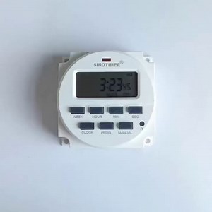SINOTIMER TM618SH Digital LCD Programmable Timer Switch Operation Guide