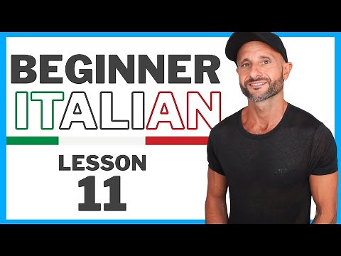 Italian Present Tense (part 1) - Beginner Italian Course: Lesson 11