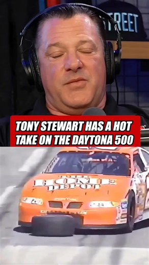 Tony Stewart_s Daytona 500 Hot Take nascar!#tonystewart #daytona500 #nascar #racing #driver