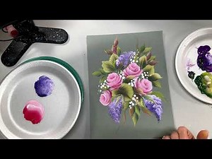 Learn to Paint One Stroke- Live With Donna: Rose Buds & Wisteria | Donna Dewberry 2025