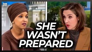 Watch Ilhan Omar Get Visibly Angry as Host Calmly Reads Trump’s Insults | The Rubin Report