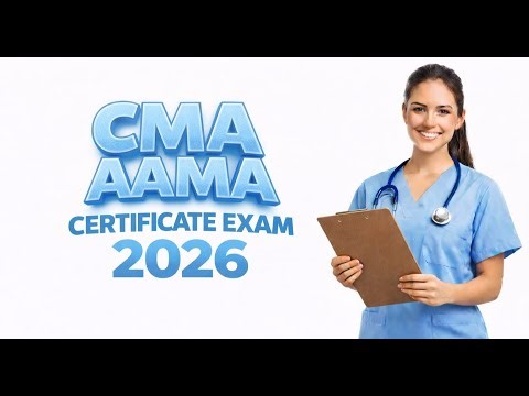 Cma aama certification exam 2026