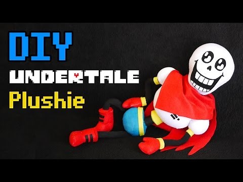 DIY Undertale Papyrus Sock Plushie - Free Pattern!