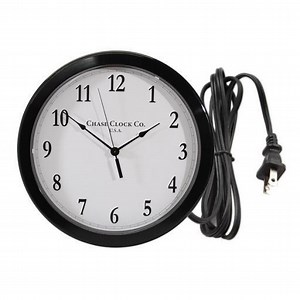 Electric 14" Grande Wall Clock with Auto Set Motor