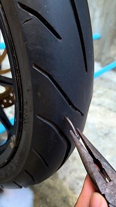 379K views · 1.5K reactions | roken Tire Sidewall? Tips for Roadside Tire Repair#motorcycle #diy #ideas #tools #creative #tips | Charlie Smark | Facebook